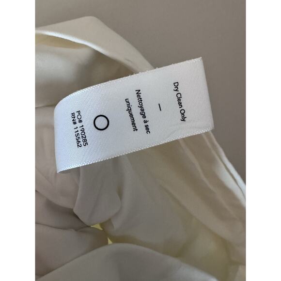 Likely Womens White Solid Lexie Strapless Bodycon Sash Mini Dress Size 6 $275 - Picture 12 of 13